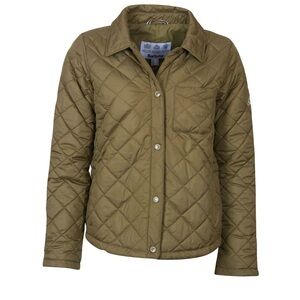 Barbour “Blue Caps” Quilted Jacket Dusky Green Sz US 4, UK 8